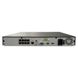 PlateWatchStore.com | Uniview UNV 8 Channel 8PoE & 4K Ultra 265 Network Video Recorder (UN-NVR301-08X-P8)